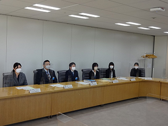 第６３回東京都監査事務局との定期協議開催報告会議の様子の写真